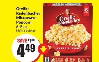 FreshCo Orville redenbacher microwave popcorn 6-8 pk offer