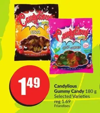 FreshCo Candylious gummy candy 180 g selected varieties offer