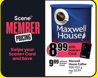 Chalo FreshCo Maxwell house coffee 900-925 g offer