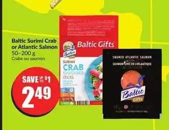 Chalo FreshCo Baltic surimi crab or atlantic salmon 50-200 g offer