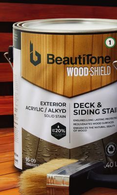 Home Hardware Deck & siding stain offer