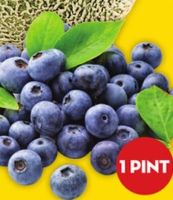 Giant Tiger 1 pint blueberries offer