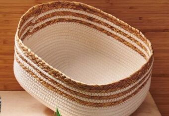Giant Tiger 3 pack woven baskets offer