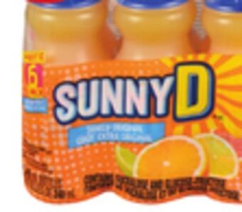 Giant Tiger Sunny d drinks offer
