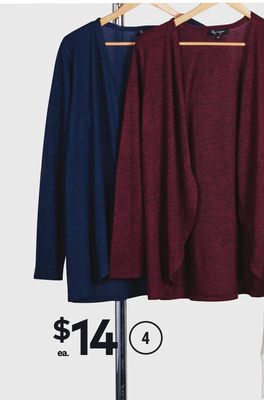 Giant Tiger Open cardigan offer