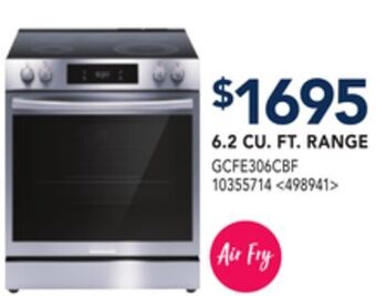 RONA Frigidaire gallery 6.2 cu. ft. range offer