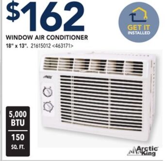 RONA Window air conditioner 18 x 13 offer