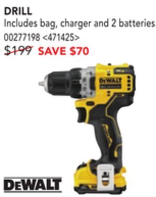 RONA Dewalt drill offer