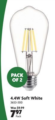 Home Hardware 4.4w soft white offer