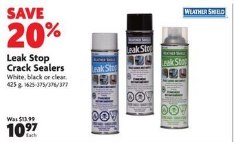Home Hardware Leak stop crack sealers offer