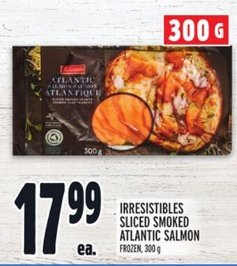 Metro Irresistibles sliced smoked atlantic salmon offer