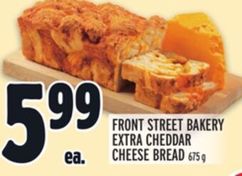 Metro Front street bakery extra cheddar cheese bread offer