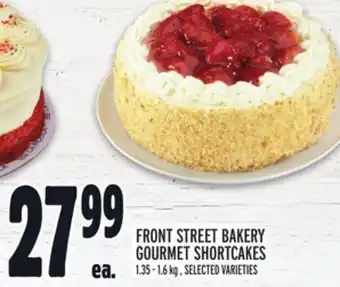 Metro Front street bakery gourmet shortcakes offer