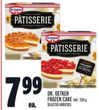 Metro Dr. oetker frozen cake offer