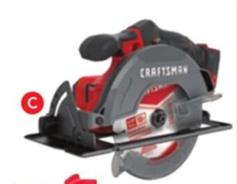 Lowe's Craftsman circular saw offer