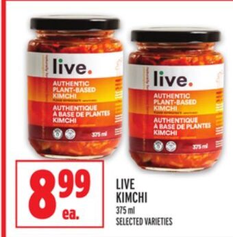 Metro Live kimchi offer