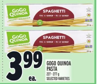 Metro Gogo quinoa pasta offer
