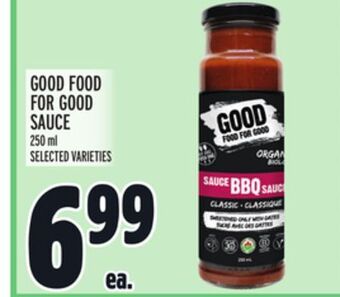 Metro Good food for good sauce offer