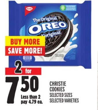 Metro Christie cookies offer