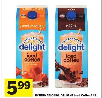 Foodland International delight iced coffee 1.89 l offer