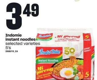 Loblaws Indomie instant noodles, 5's offer