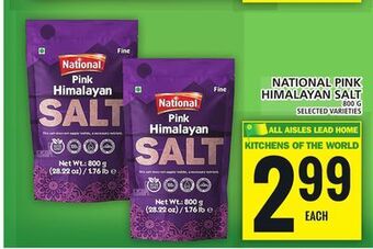 Food Basics National pink himalayan salt offer