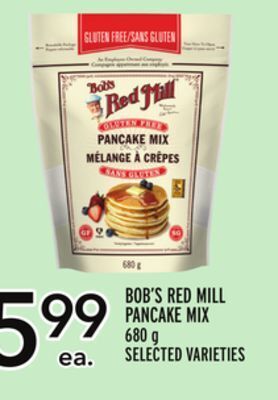 Metro Bob's red mill pancake mix offer