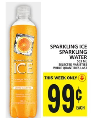 Food Basics Sparkling ice sparkling water offer