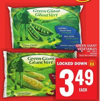 Food Basics Green giant vegetables offer