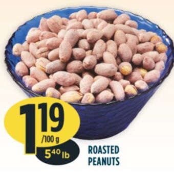 Marché Adonis Roasted peanuts offer