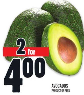 Metro Avocados offer