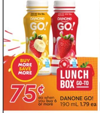 Sobeys Danone go! offer