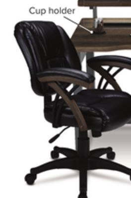 Leon's Axon office chair - grey offer