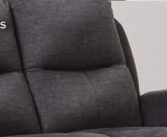 Leon's Grayson reclining sofa - charcoal offer