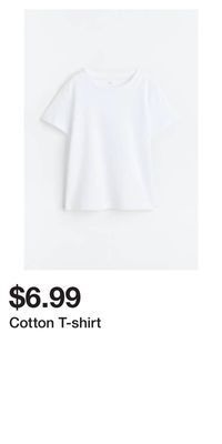H&M Cotton t-shirt offer