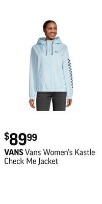Sport Chek Vans women's kastle check me jacket offer