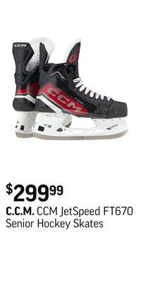Sport Chek Ccm jetspeed ft670 senior hockey skates offer