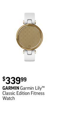 Sport Chek Garmin lily™ classic edition fitness watch offer