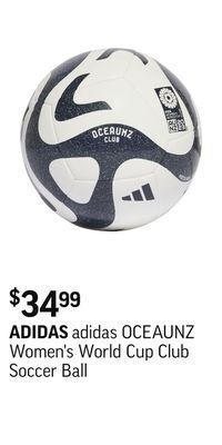 Sport Chek Adidas oceaunz women's world cup club soccer ball offer