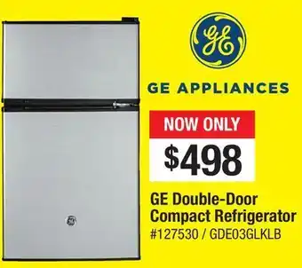 Bad Boy Superstore Ge double-door compact refrigerator offer