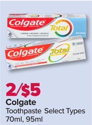 PharmaChoice Colgate toothpaste offer
