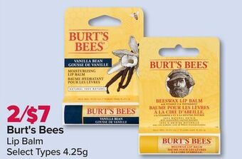 PharmaChoice Burt's bees lip balm offer