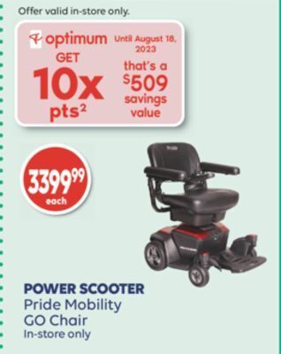 Wellwise by Shoppers Power scooter offer