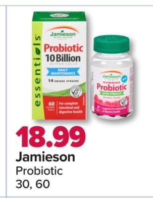 PharmaChoice Jamieson probiotic offer