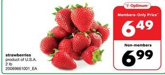 Wholesale Club Strawberries, 2 lb offer