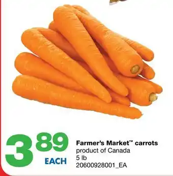 Wholesale Club Carrots, 5 lb offer