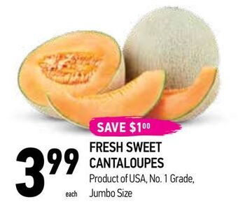 Coppa's Fresh Market Fresh sweet cantaloupes offer