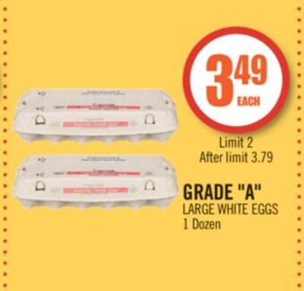 Shoppers Drug Mart Grade a large white eggs offer