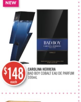 Shoppers Drug Mart Carolina herrera bad boy cobalt eau de parfum offer