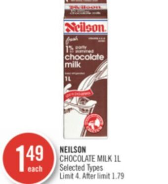 Shoppers Drug Mart Neilson chocolate milk offer